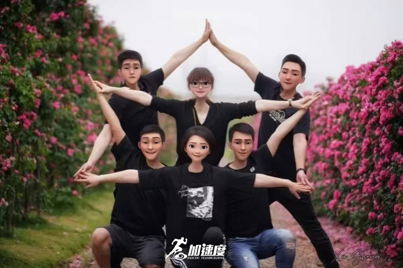 成(cheng)都團(tuán)建(jian)活動(dòng)隊(duì)形，團(tuán)建(jian)造(zao)型擺拍，團(tuán)建(jian)造(zao)型圖片大(da)全
